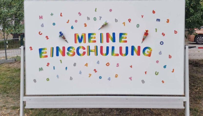 Bild von der Einschulung